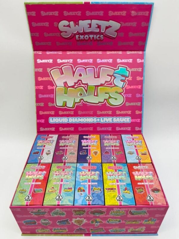 Sweetz Exotics Half & Halfs 2g Disposable Box