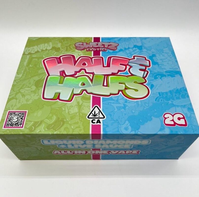 Sweetz Exotics Half & Halfs 2g Disposable Box