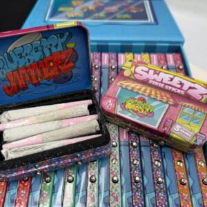 Sweetz BlueBerry Jammerz Pixie Sticks V2 Pre rolls